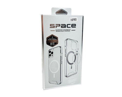 Чохол для смартфона Space Magnetic for Apple iPhone 16 Pro Transparent