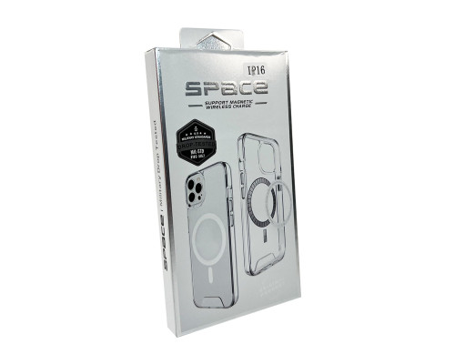 Чохол для смартфона Space Magnetic for Apple iPhone 16 Transparent