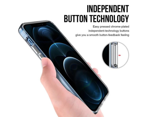 Чохол для смартфона Space for Apple iPhone 12/12 Pro Transparent