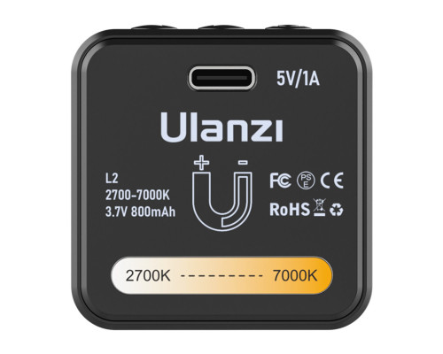 Відеосвітло Ulanzi Vijim Bi-color COB Vedio Light (UV-3051 L2) (UV-3051)