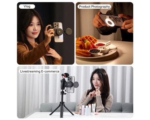 Відеосвітло Ulanzi LM19 Magsafe Fill Light Black (L049GBB1 LM19) (L049GBB1)