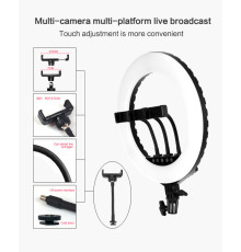 Кільцева лампа NN LED406B (45см) (NNL460B)