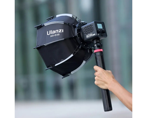 Софтбокс Ulanzi 30cm Octagonal Softbox with Mini Bowens Mount and Grid (UV-L083GBB1 AS-D30) (UV-L083GBB1)