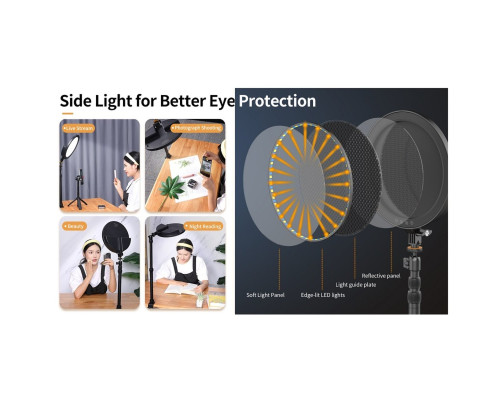 Відеосвітло Ulanzi Vijim 10inch streaming key light (UV-2591 K13) (UV-2591)