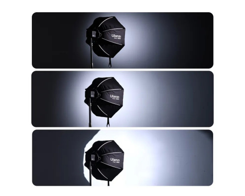 Відеосвітло Ulanzi Vijim40cm Octagonal Softbox with Mini Bowens Mount and Grid (L066 LAS002) (UV-L066)