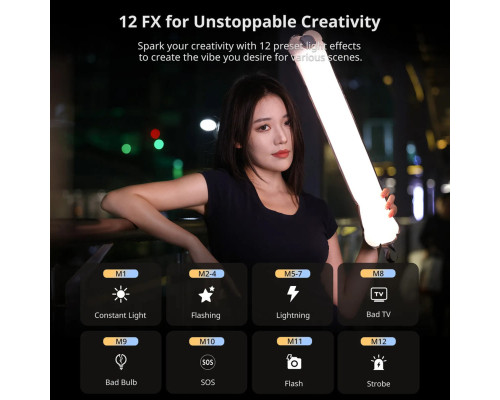 Відеосвітло Ulanzi Vijim UA12 Portable Air Tube Light (L092 UA12) (UV-L092)