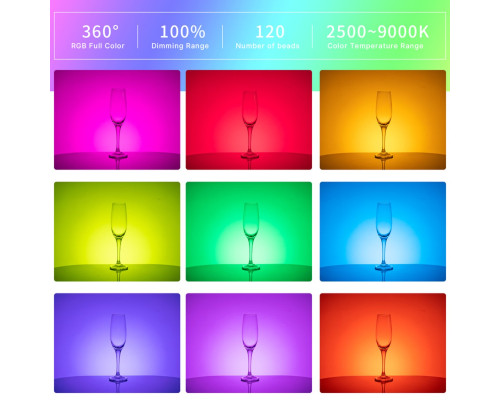 Відеосвітло Ulanzi Vijim light Black (UV-2495 VL120RGB) (UV-2495)