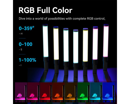 Відеосвітло Ulanzi Vijim VL360 RGB Led Light (L058GBB2 VL360 RGB) (UV-L058GBB2)