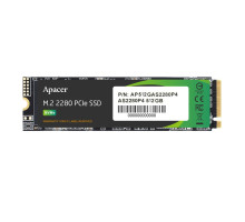 SSD M.2 Apacer AS2280P4 512GB 2280 PCIe 3.0x4 NVMe 3D TLC Read/Write: 2100/1500 MB/sec (AP512GAS2280P4-1)