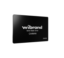 SSD Wibrand Caiman 256GB 2.5" 7mm SATAIII Standard (WI2.5SSD/CA256GBST)