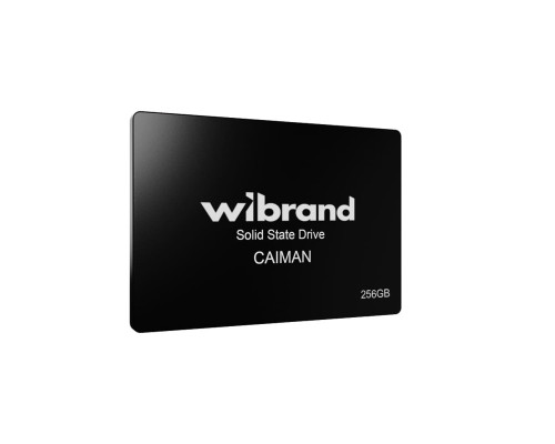 SSD Wibrand Caiman 256GB 2.5" 7mm SATAIII Standard (WI2.5SSD/CA256GBST)