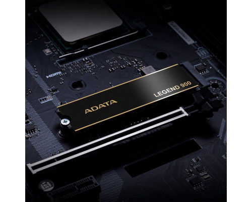 Накопичувач SSD M.2 ADATA LEGEND 900 2TB 2280 PCIe Gen 4x4 3D NAND Read/Write: 7000/5400 MB/sec (SLEG-900-2TCS)