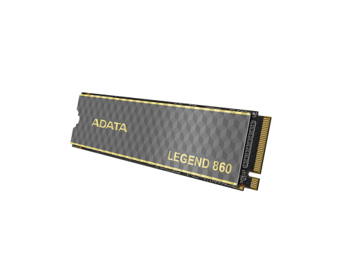 SSD M.2 ADATA LEGEND 860 1TB 2280 PCIe Gen 4x4 3D NAND Read/Write: 6000/4000 MB/sec (SLEG-860-1000GCS)