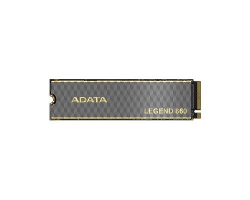 SSD M.2 ADATA LEGEND 860 1TB 2280 PCIe Gen 4x4 3D NAND Read/Write: 6000/4000 MB/sec (SLEG-860-1000GCS)