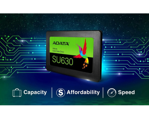 SSD ADATA Ultimate SU630 480GB 2.5" SATA III 3D QLC (ASU630SS-480GQ-R)