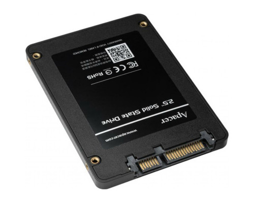 SSD Apacer AS340X 960GB 2.5" 7mm SATAIII 3D NAND Read/Write: 550/520 MB/sec (AP960GAS340XC-1)