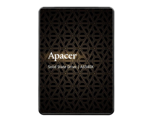 SSD Apacer AS340X 960GB 2.5" 7mm SATAIII 3D NAND Read/Write: 550/520 MB/sec (AP960GAS340XC-1)