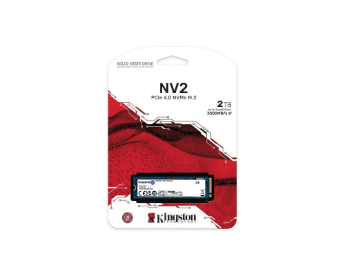 SSD M.2 Kingston NV2 2000GB NVMe 2280 PCIe 4.0 x4 3D NAND (SNV2S/2000G)