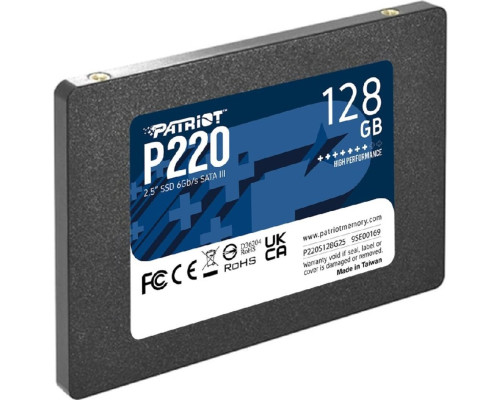 SSD Patriot P220 128GB 2.5" 7mm SATAIII (P220S128G25)