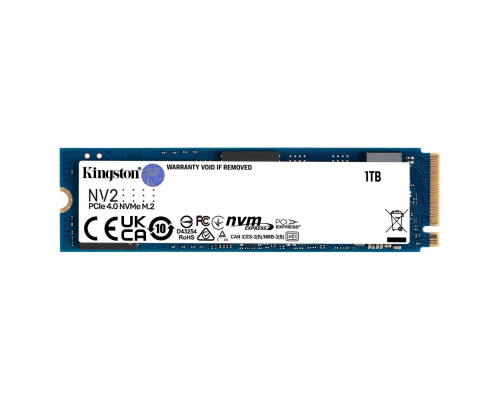 SSD M.2 Kingston NV2 1000GB NVMe 2280 PCIe 4.0 x4 3D NAND (SNV2S/1000G)