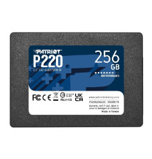 SSD Patriot P220 256GB 2.5" 7mm SATAIII (P220S256G25)