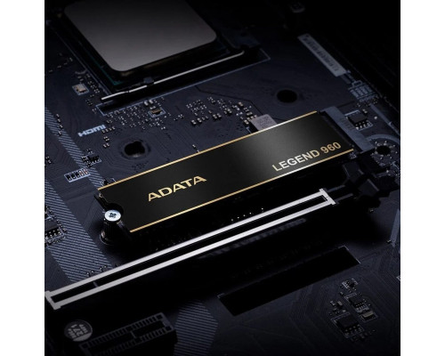 SSD M.2 ADATA LEGEND 960 1TB 2280 PCIe Gen 4x4 3D NAND Read/Write: 7400/6000 MB/sec (ALEG-960-1TCS)