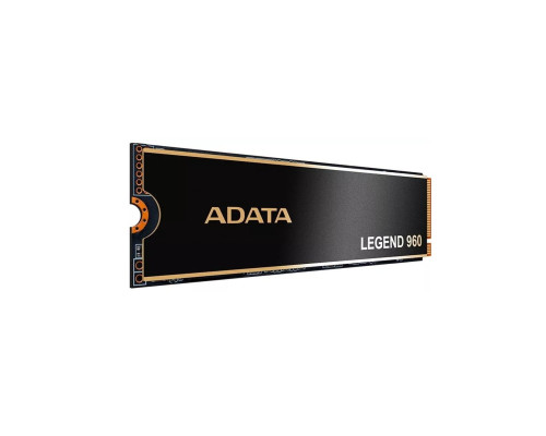 SSD M.2 ADATA LEGEND 960 1TB 2280 PCIe Gen 4x4 3D NAND Read/Write: 7400/6000 MB/sec (ALEG-960-1TCS)