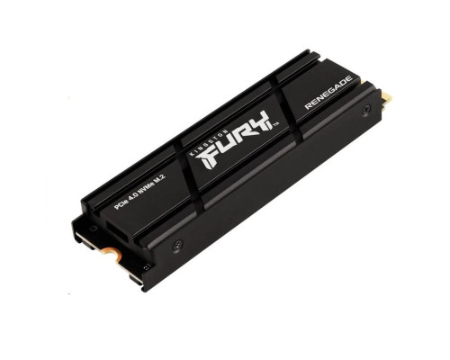 SSD M.2 Kingston FURY Renegade with Heatsink 500GB 2280 NVMe PCIe Gen 4.0 x4 3D TLC NAND (SFYRSK/500G)