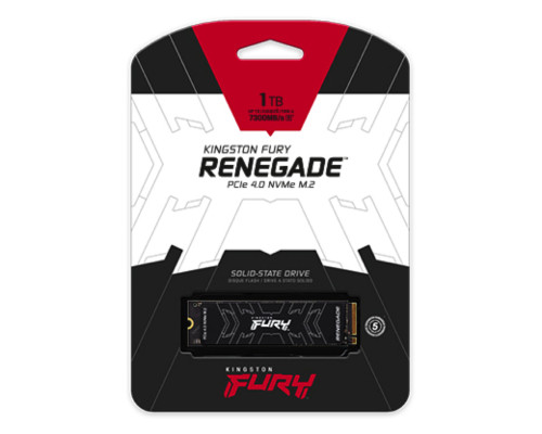 Накопичувач SSD M.2 Kingston FURY Renegade 1TB 2280 NVMe PCIe Gen 4.0 x4 3D TLC NAND (SFYRS/1000G)