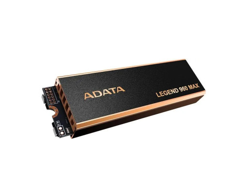 SSD M.2 ADATA LEGEND MAX 960 1TB 2280 PCIe Gen4x4 NVMe 3D NAND Read/Write:7400/6000 MB/sec (ALEG-960M-1TCS)