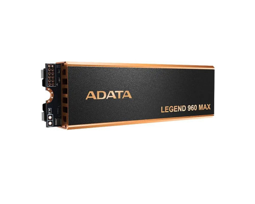 SSD M.2 ADATA LEGEND MAX 960 1TB 2280 PCIe Gen4x4 NVMe 3D NAND Read/Write:7400/6000 MB/sec (ALEG-960M-1TCS)