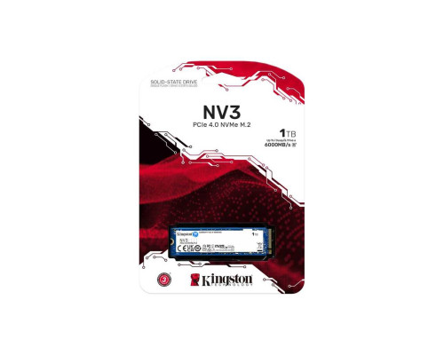 SSD M.2 Kingston NV3 1000GB NVMe 2280 PCIe 4.0 x4 3D NAND (SNV3S/1000G)