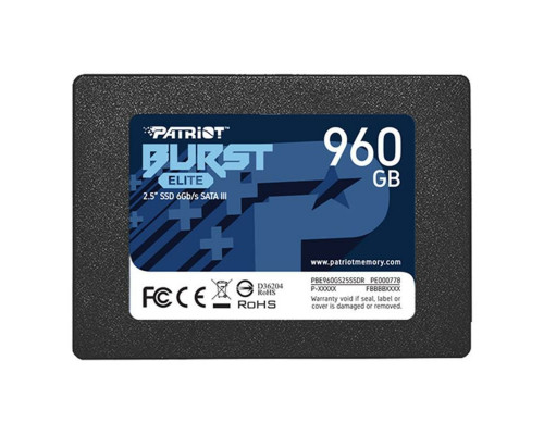 SSD Patriot Burst Elite 960GB 2.5" 7mm SATAIII TLC 3D (PBE960GS25SSDR)