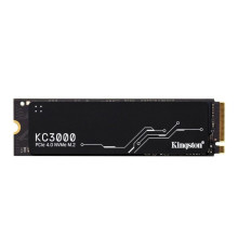 Накопичувач SSD M.2 Kingston KC3000 4096GB NVMe 2280 PCIe 4.0 x4 3D NAND TLC (SKC3000D/4096G)