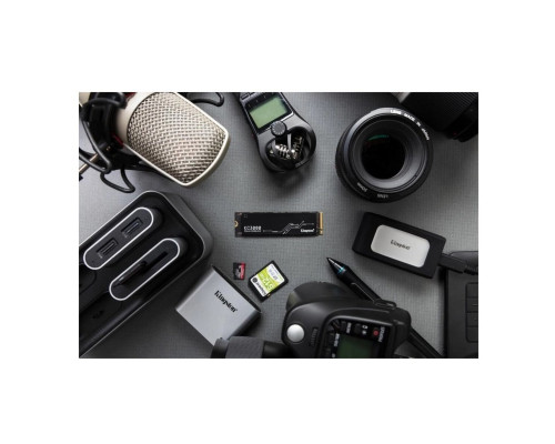 Накопичувач SSD M.2 Kingston KC3000 4096GB NVMe 2280 PCIe 4.0 x4 3D NAND TLC (SKC3000D/4096G)