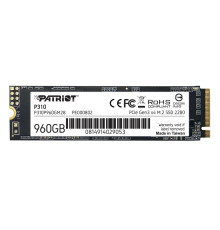 SSD M.2 Patriot P310 960GB NVMe 2280 PCIe 3.0x4 3D NAND TLC (P310P960GM28)