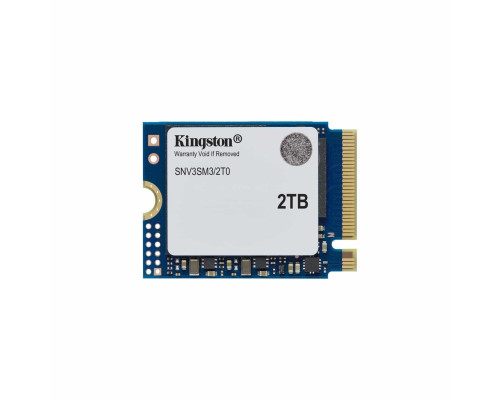 Накопичувач SSD M.2 Kingston NV3 2000GB NVMe 2230 PCIe 4.0 x4 3D NAND (SNV3SM3/2T0)