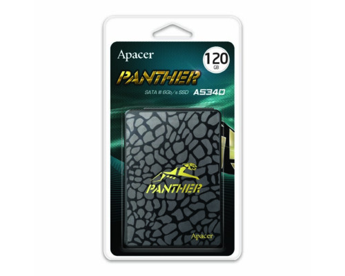 SSD Apacer AS340 120GB 2.5" 7mm SATAIII Standard (AP120GAS340G-1)