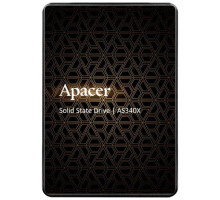 SSD Apacer AS340X 120GB 2.5" 7mm SATAIII 3D NAND Read/Write: 550/520 MB/sec (AP120GAS340XC-1)