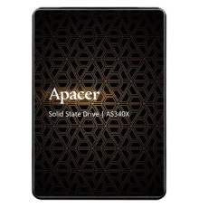 SSD Apacer AS340X 120GB 2.5" 7mm SATAIII 3D NAND Read/Write: 550/520 MB/sec (AP120GAS340XC-1)