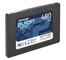 SSD Patriot Burst Elite 480GB 2.5" 7mm SATAIII TLC 3D (PBE480GS25SSDR)