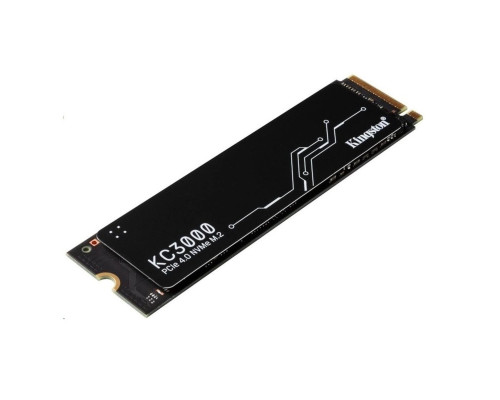 Накопичувач SSD M.2 Kingston KC3000 512GB NVMe 2280 PCIe 4.0 x4 3D NAND TLC (SKC3000S/512G)