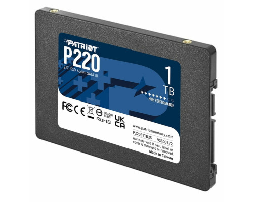 SSD Patriot P220 1TB 2.5" 7mm SATAIII (P220S1TB25)