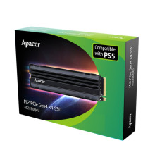Накопичувач SSD M.2 Apacer AS2280Q4U5 (For PS5) 2TB 2280 PCIe 4.0x4 NVMe 3D Nand Read/Write: 7400/7000 MB/sec (AP2TBAS2280Q4U5-1)