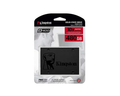 SSD Kingston SSDNow A400 480GB 2.5" SATAIII 3D NAND (SA400S37/480G)