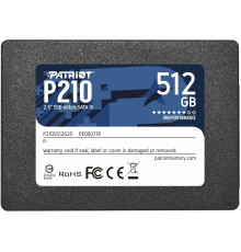 SSD Patriot P210 512GB 2.5" 7mm SATAIII 3D QLC (P210S512G25)