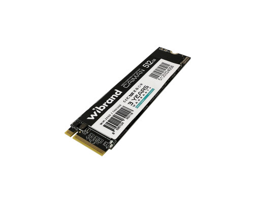 SSD M.2 Wibrand Caiman 512GB NVMe 2280 PCIe 3.0 3D NAND (WIM.2SSD/CA512GB)