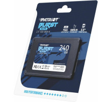 SSD Patriot Burst Elite 240GB 2.5" 7mm SATAIII TLC 3D (PBE240GS25SSDR)