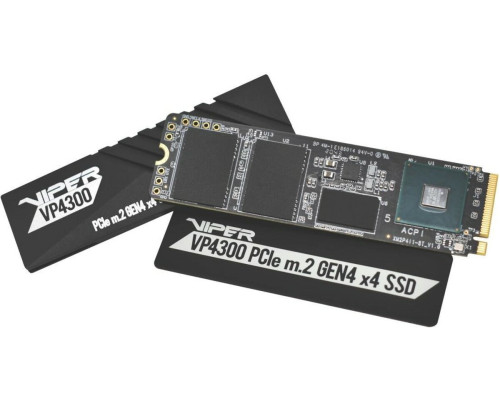 SSD M.2 Patriot Viper VP4300 2TB NVMe 2280 PCIe 3.0 7400/6800 3D TLC (VP4300-2TBM28H)