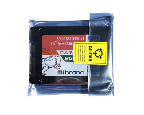 SSD Mibrand Caiman 256GB 2.5" 7mm SATAIII Bulk (MI2.5SSD/CA256GB)